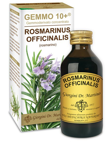 GEMMO 10+ ROSMARINO LIQUIDO ANALCOLICO 100 ML - Doctor Vinz
