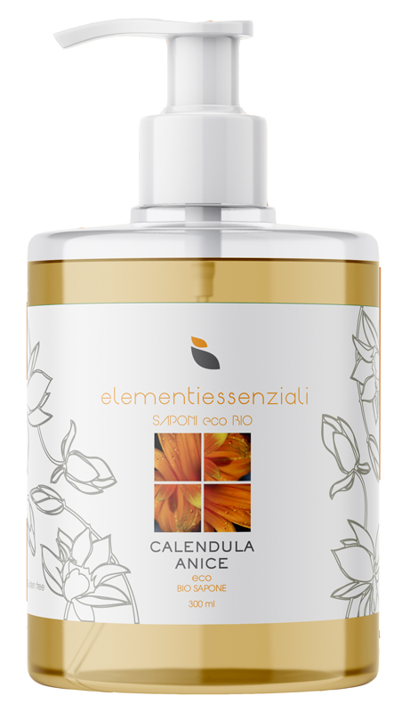 ELEMENTIESSENZIALI SAPONE ECO BIO CALENDULA ANICE 300ML - Doctor Vinz