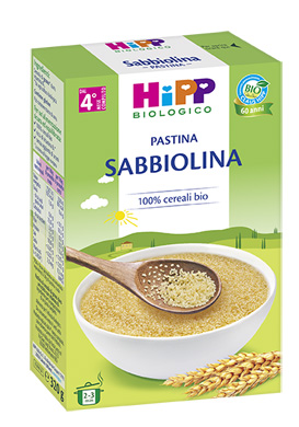 HIPP BIO PASTINA SABBIOLINA 320 G - Doctor Vinz