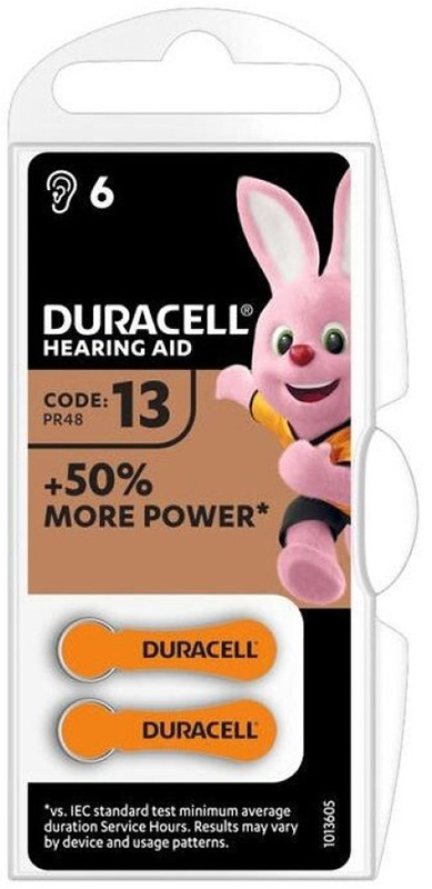 DURACELL EASY TAB 13 ARANCIO BATTERIA PER APPARECCHIO ACUSTICO - Doctor Vinz