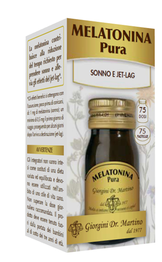 MELATONINA PURA 75 PASTIGLIE - Doctor Vinz