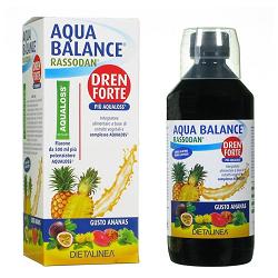 AQUA BALANCE RASSODAN DREN FORTE GUSTO ANANAS 500 ML DIETALINEA + AQUALOSS 2,8 G - Doctor Vinz