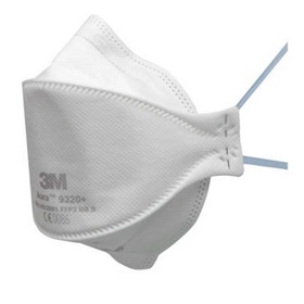 RESPIRATORE PER POLVERI SERIE AURA 9300+ CLASSE FFP2 SENZA VALVOLA DI ESALAZIONE VALORE LIMITE DI SOGLIA TLV 12 - Doctor Vinz