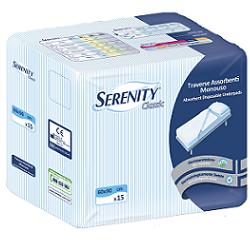 TRAVERSA SALVAMATERASSO PER INCONTINENZA SERENITY CLASSIC ALOE 60X90CM 15 PEZZI FARMABILITY - Doctor Vinz