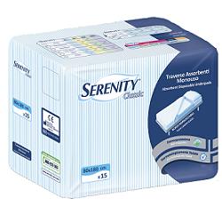 TRAVERSA SALVAMATERASSO PER INCONTINENZA SERENITY CLASSIC ALOE 80X180CM 15 PEZZI FARMABILITY - Doctor Vinz