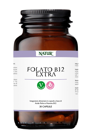 FOLATO B12 EXTRA 30 CAPSULE - Doctor Vinz