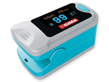 PULSOSSIMETRO DA DITO PULSOXIMETRO OXY-3 CON DISPLAY PER MISURAZIONE DIOSSIGENO NEL SANGUE E BATTITO CARDIACO CON CORDINO E BATTERIE - Doctor Vinz