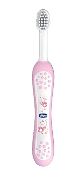 CHICCO SPAZZOLINO PRIMI DENTI DA LATTE ROSA 6-36 MESI - Doctor Vinz