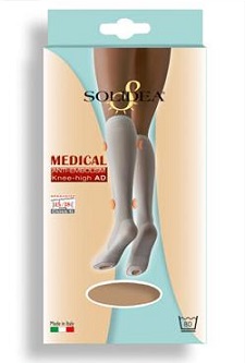 MEDICAL ANTI EMBOLISM KNEE-HIGH NATUR L - Doctor Vinz