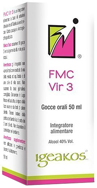 FMC VIR 3 GOCCE ORALI 50 ML - Doctor Vinz