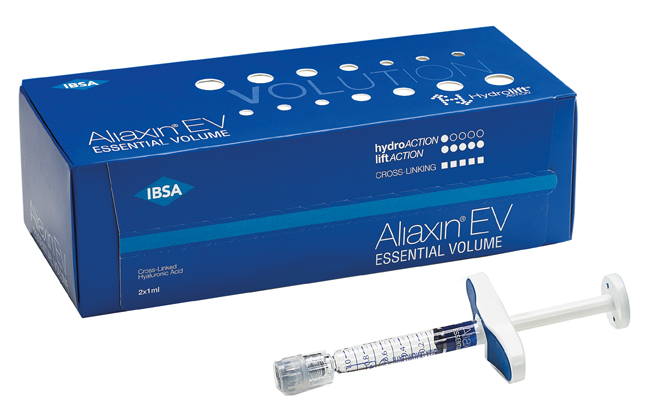 SIRINGA INTRADERMICA ALIAXIN EV ESSENTIAL VOLUME ACIDO IALURONICO CROSS-LINKATO 25MG/G 2 SIRINGHE X 1 G - Doctor Vinz