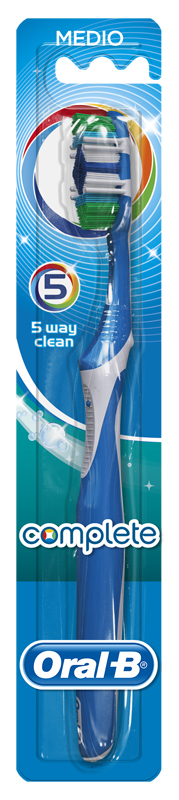 ORALB COMPLETE 5 IN 1 SPAZZOLINO MEDIO TESTINA 40 MM - Doctor Vinz