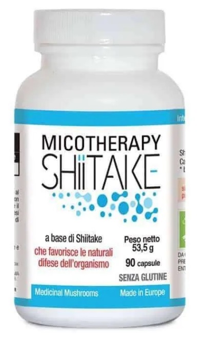 MICOTHERAPY SHIITAKE 90 CAPSULE FLACONE 53,50 G - Doctor Vinz