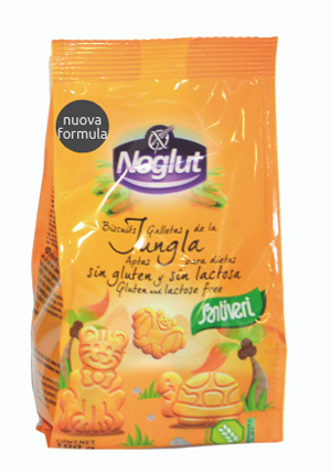 NOGLUT INTOLLERANCE BISCOTTI DELLA GIUNGLA SENZA GLUTINE BUSTA 100 G - Doctor Vinz