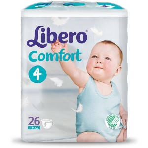 LIBERO COMFORT 4 PANNOLINO PER BAMBINO 7-11 26 PEZZI - Doctor Vinz