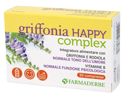 GRIFFONIA HAPPY COMPLEX 30 COMPRESSE - Doctor Vinz