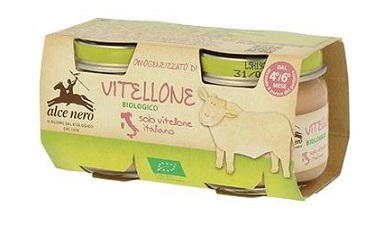 OMOGENEIZZATO DI VITELLONE BABY FOOD BIO 2 X 80 G - Doctor Vinz