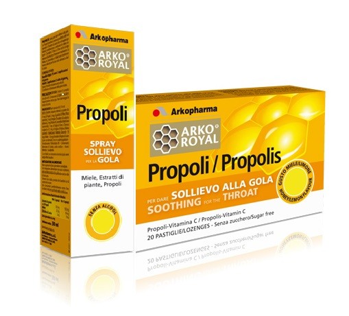 PACK GOLA PROPOLI COMPOSTO DA SPRAY 30 ML + PASTIGLIE 24 G - Doctor Vinz