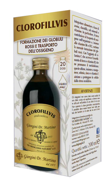CLOROFILLVIS LIQUIDO ANALCOLICO 200 ML - Doctor Vinz
