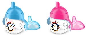 AVENT TAZZA CON BECCUCCIO DECORATA AZZURRO 260 ML - Doctor Vinz