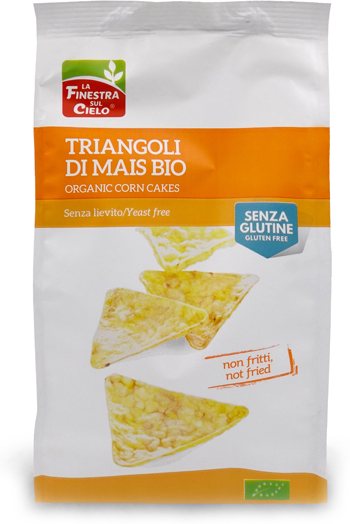 FSC TRIANGOLI DI MAIS BIO SENZA LIEVITO 100 G - Doctor Vinz