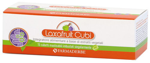 LAXAFRUIT 15 CUBETTI MASTICABILI 150 G - Doctor Vinz
