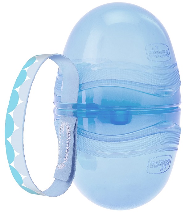 CHICCO PORTASUCCHIETTO DOPPIO BLU 1 PEZZO - Doctor Vinz