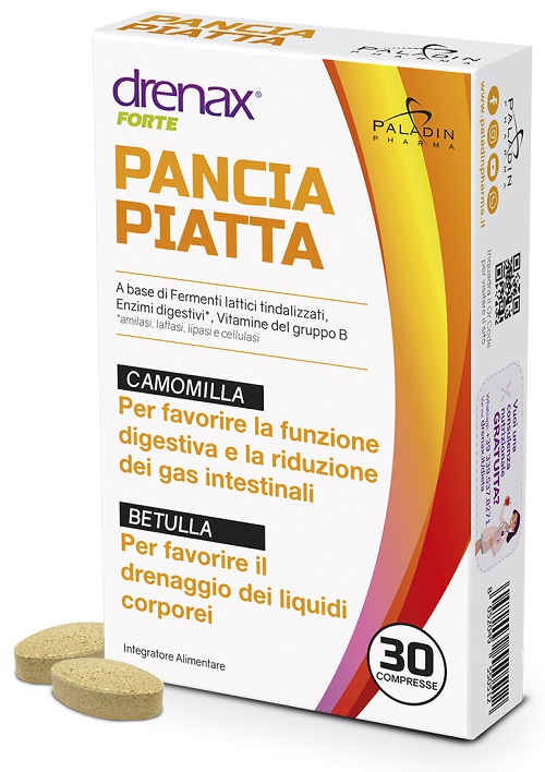 DRENAX FORTE PANCIA PIATTA 30 COMPRESSE - Doctor Vinz