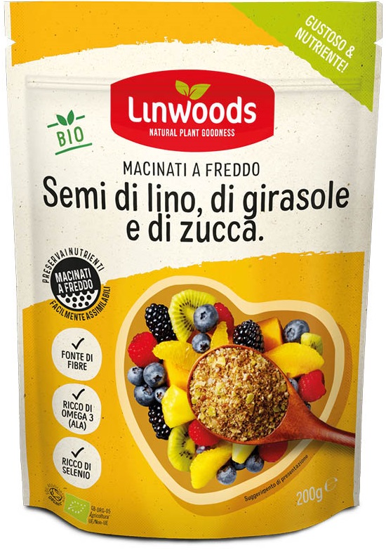 SEMI DI LINO GIRASOLE/ZUCCA MACINATI 200G - Doctor Vinz