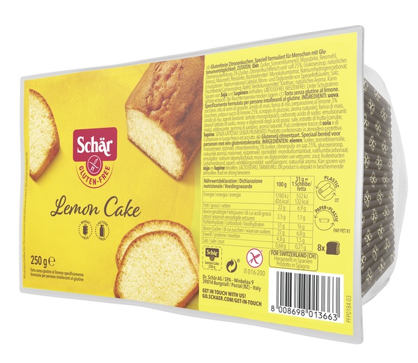 SCHAR LEMON CAKE 250 G - Doctor Vinz