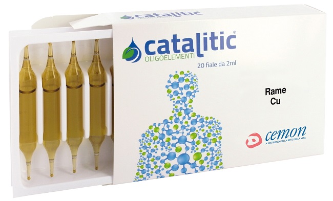 CATALITIC OLIGOELEMENTI RAME CU 20 AMPOLLE - Doctor Vinz