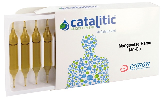 CATALITIC OLIGOELEMENTI MANGANESE RAME MN-CU 20 FIALE 2 ML - Doctor Vinz