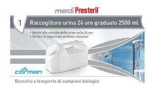 CONTENITORE URINA 24 ORE MEDIPRESTERIL - Doctor Vinz
