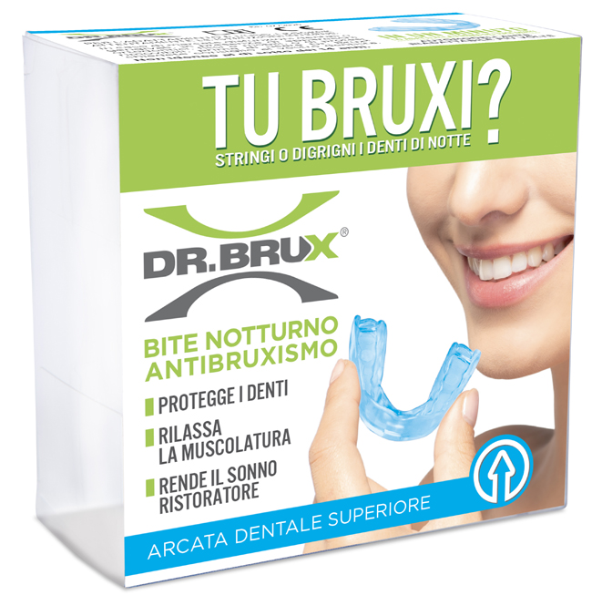 DR BRUX BITE NOTTE SUP AZZURRO - Doctor Vinz