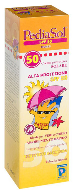 PEDIASOL SPF 50 CREMA SOLARE 100 ML - Doctor Vinz