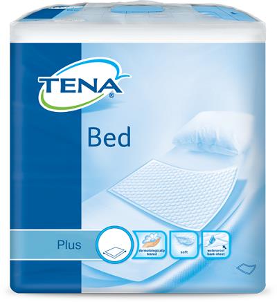 TRAVERSA PER INCONTINENZA NON RIMBOCCABILE TENA BED PLUS 60X40CM 40 PEZZI - Doctor Vinz