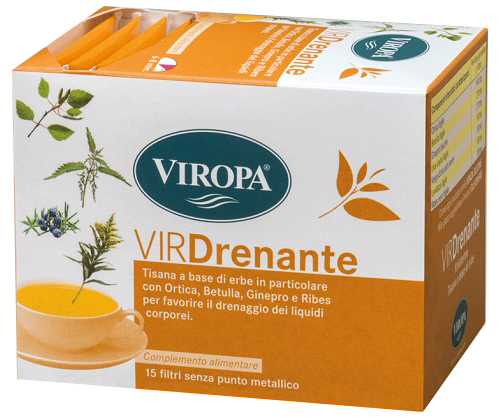 VIROPA DRENANTE TISANA 15 BUSTINE - Doctor Vinz