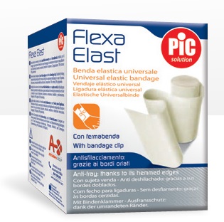 BENDA ELASTICA PIC BIANCA 10X4,5M FUSTELLA - Doctor Vinz