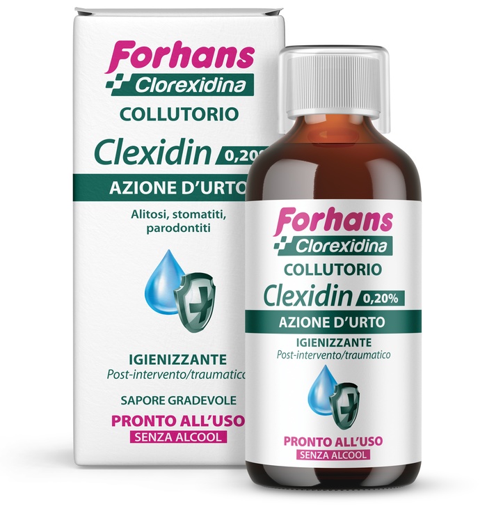 FORHANS CLEXIDIN 0,20 SENZA ALCOOL 200 ML - Doctor Vinz