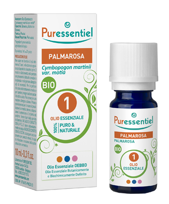 PURESSENTIEL PALMAROSA OLIO ESSENZIALE BIO 10 ML - Doctor Vinz