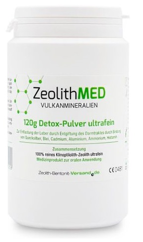 ZEOLITHMED MINERALI VULCANICI DETOX POLVERE ULTRAFINE 120 G - Doctor Vinz