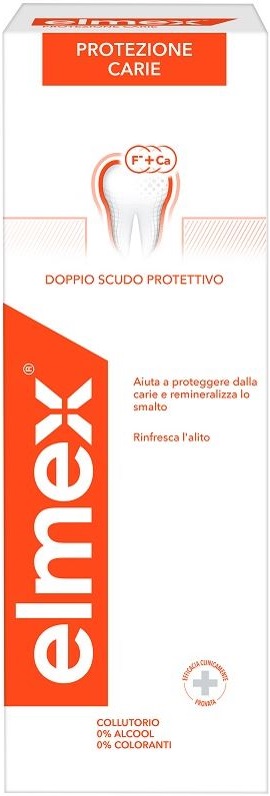 ELMEX PROTEZIONE CARIE COLLUTORIO FLUORURO AMMINICO 400 ML - Doctor Vinz