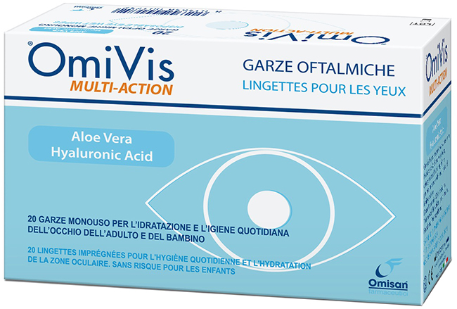 GARZE OFTALMICHE OMIVIS 20 PEZZI - Doctor Vinz