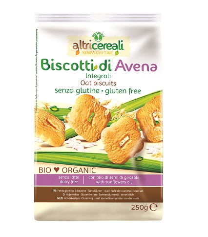 ALTRICEREALI BISCOTTI ALL'AVENA INTEGRALI 250 G - Doctor Vinz