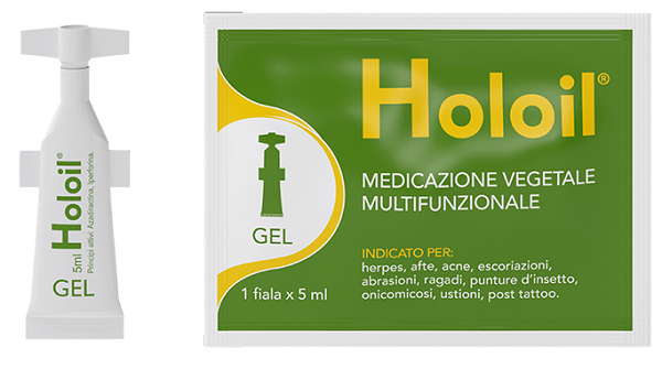HOLOIL MONODOSE GEL TERMOSOFFIATA 1 FIALA 5ML - Doctor Vinz