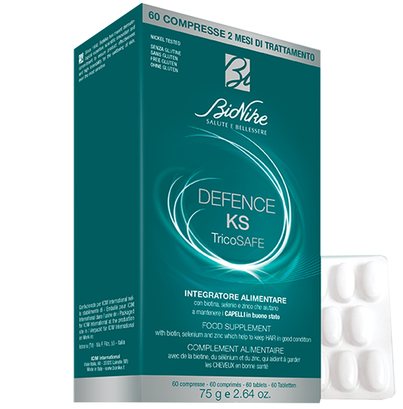 DEFENCE KS TRICOSAFE 36 COMPRESSE - Doctor Vinz