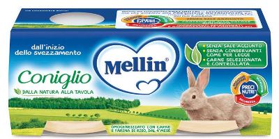 MELLIN OMOGENEIZZATO CONIGLIO 2 X 80 G - Doctor Vinz