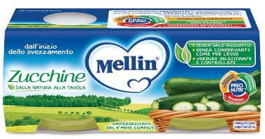 MELLIN OMOGENEIZZATO ZUCCHINE 2 X 80 G - Doctor Vinz