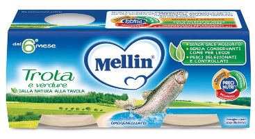 MELLIN OMOGENEIZZATO TROTA 2 X 80 G - Doctor Vinz