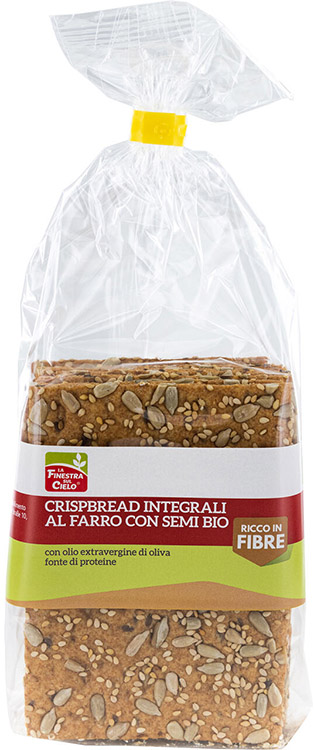 CRISPBREAD  INTEGRALI DI FARRO AI SEMI BIO - Doctor Vinz